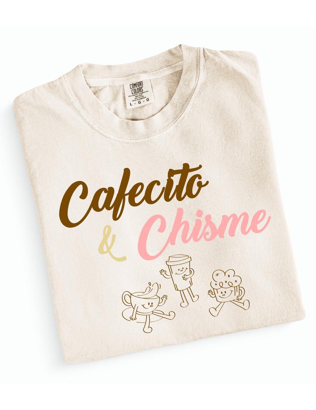 Cafecito & Chisme - graphic tee