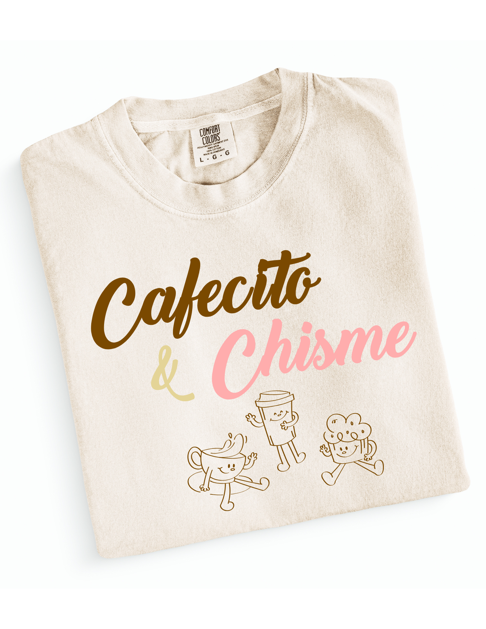 Cafecito & Chisme - graphic tee