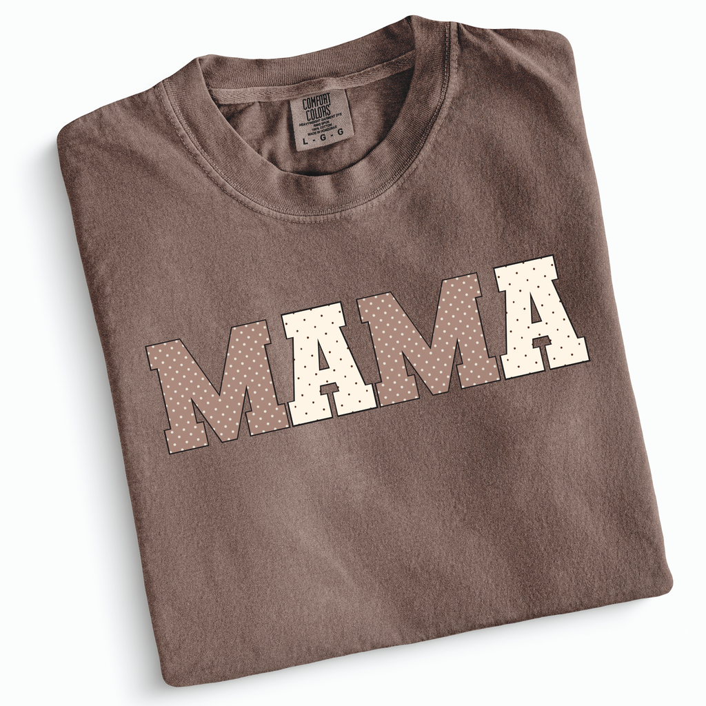 Mama (polka dot) - Graphic Tee