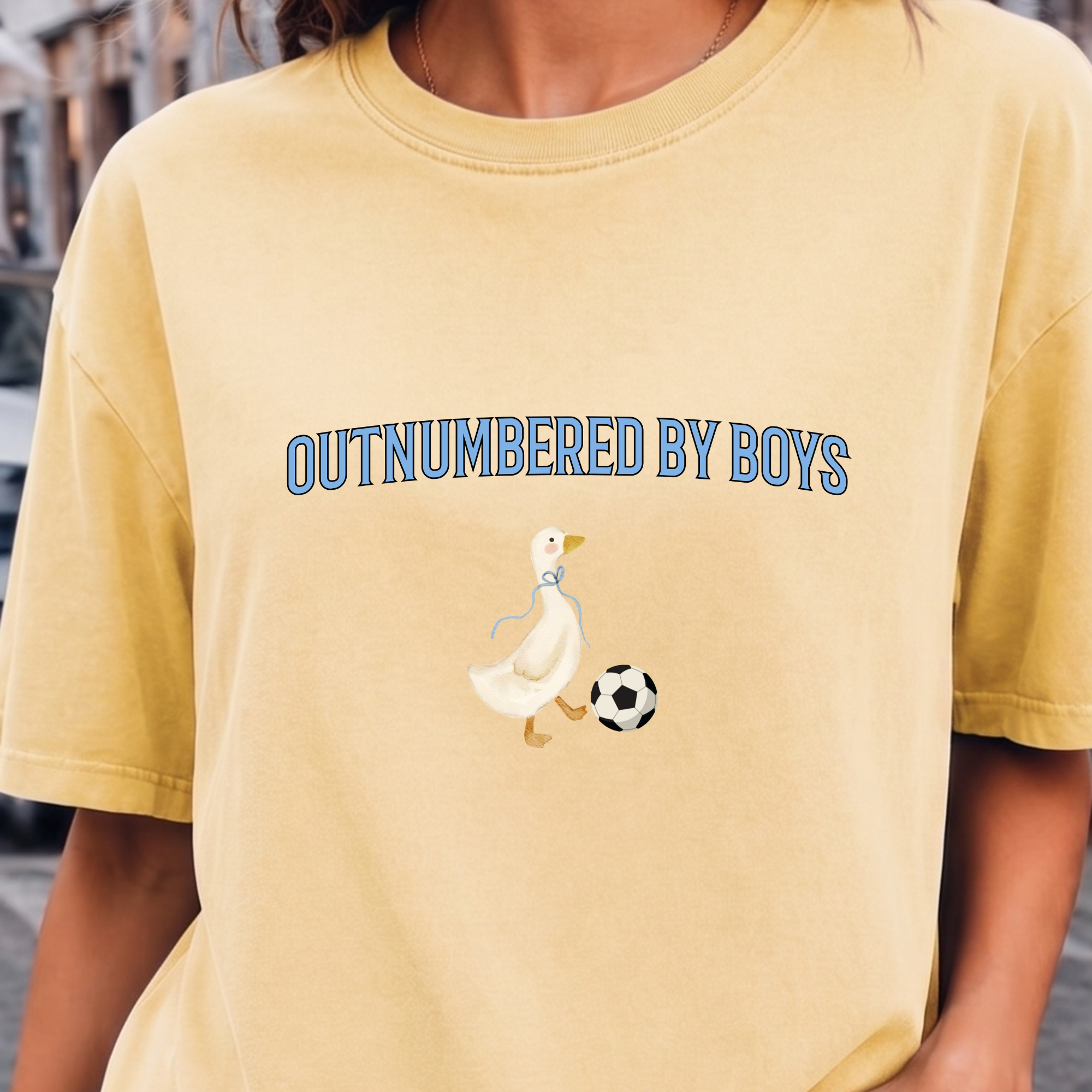 Outnumbered by Boys - Graphic Tee