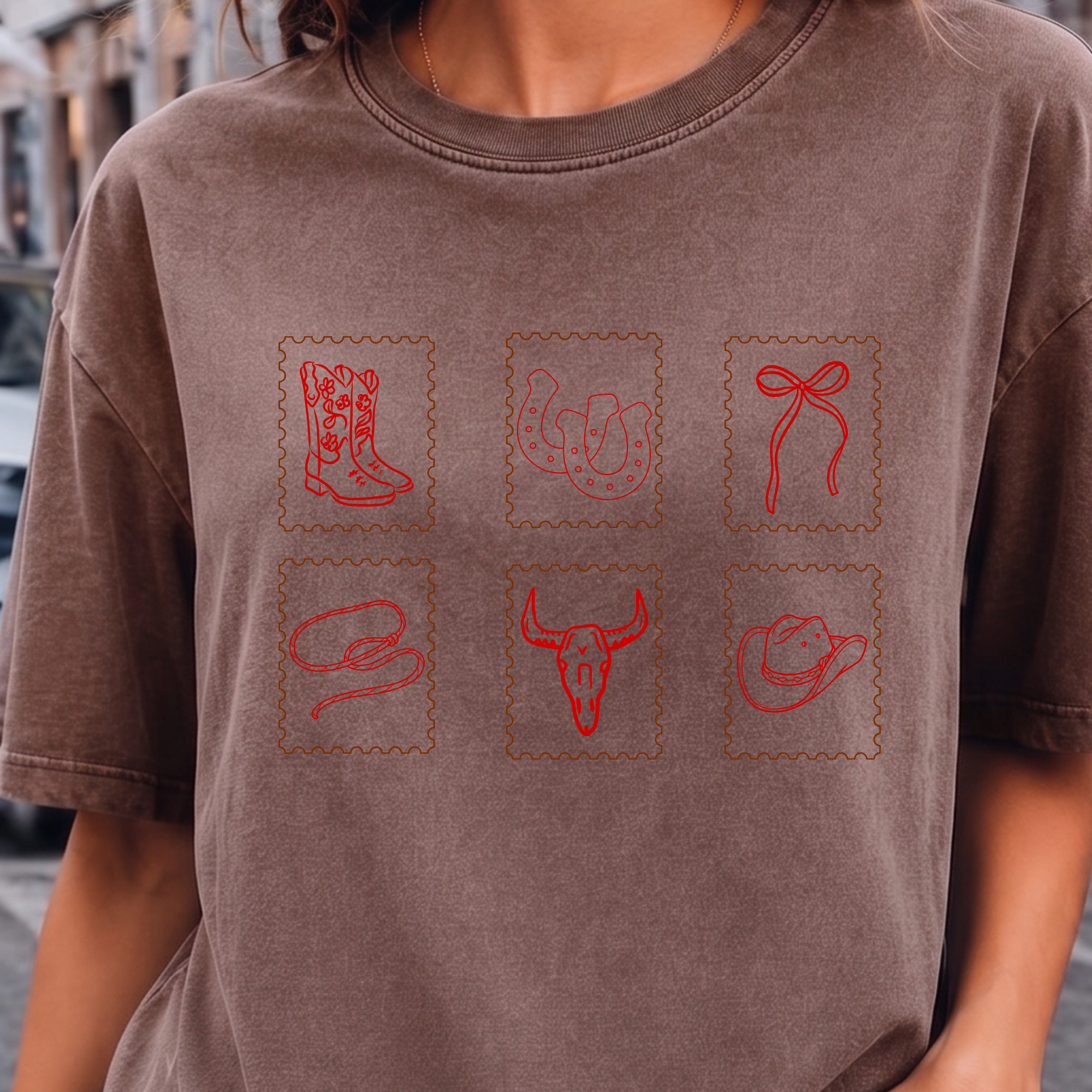 Western Stamps - Graphic Tee